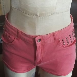 🌻forever21coral salmon shorts